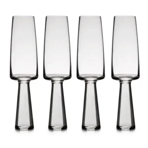 CHAMPAGNE FLUTE SET OF 4  Baobab