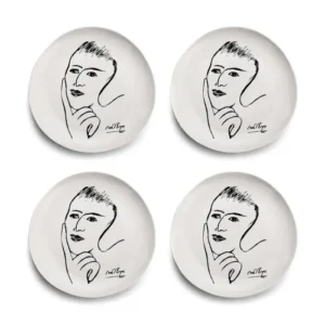 DINNER PLATE SET OF 4  Distant Memory