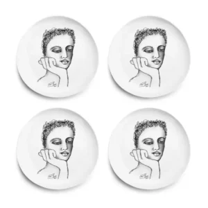 DINNER PLATE SET OF 4  Just A Thought