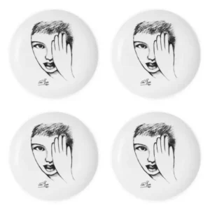 SIDE PLATE SET OF 4  Eye For Detail