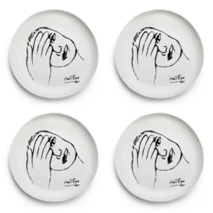 SIDE PLATE SET OF 4  Just A Minute!