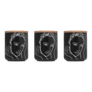 CANISTER SMALL SET OF 3  Full of Grace