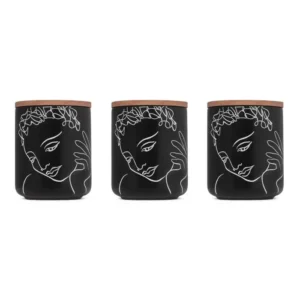 CANISTER SMALL SET OF 3  Reminisce