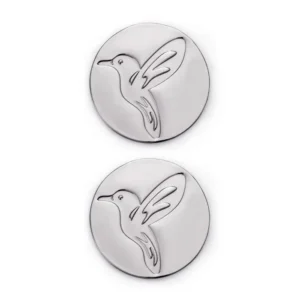 COASTER SET OF 2  Hummingbird