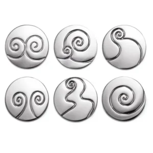 COASTER SET OF 6  Shapes