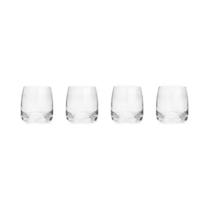 WHISKEY GLASS SET OF 4  Ripple