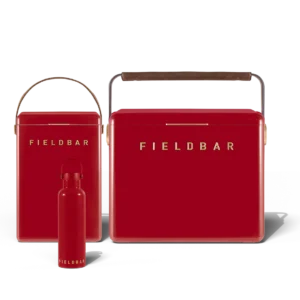 Cooler Box Set & Field Bottle / Lobster Red