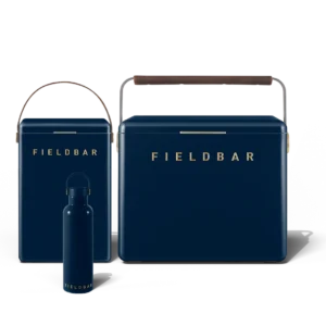 Cooler Box Set & Field Bottle / Sea Boat Blue