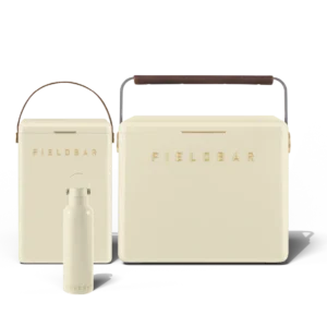 Cooler Box Set & Field Bottle / Safari White