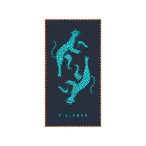 The Seabed Beach & Bath Towel / Sea Boat Blue