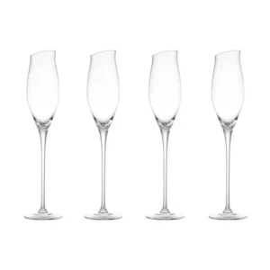 CHAMPAGNE FLUTE SET OF 4  Sway