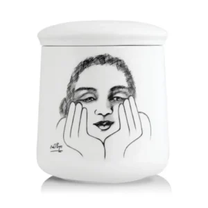 CANISTER WITH LID LARGE  Eye Candy