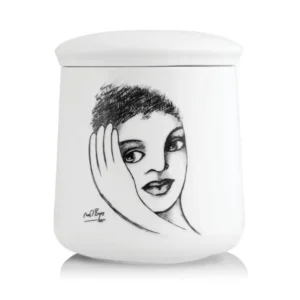 CANISTER WITH LID LARGE  Pillow Talk