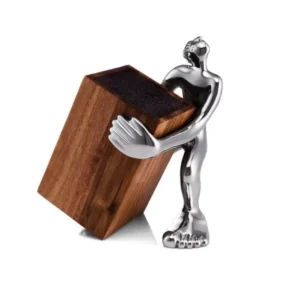 KNIFE BLOCK HOLDER  Look Sharp!