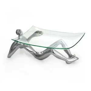 GLASS PLATTER WITH STAND  On Show